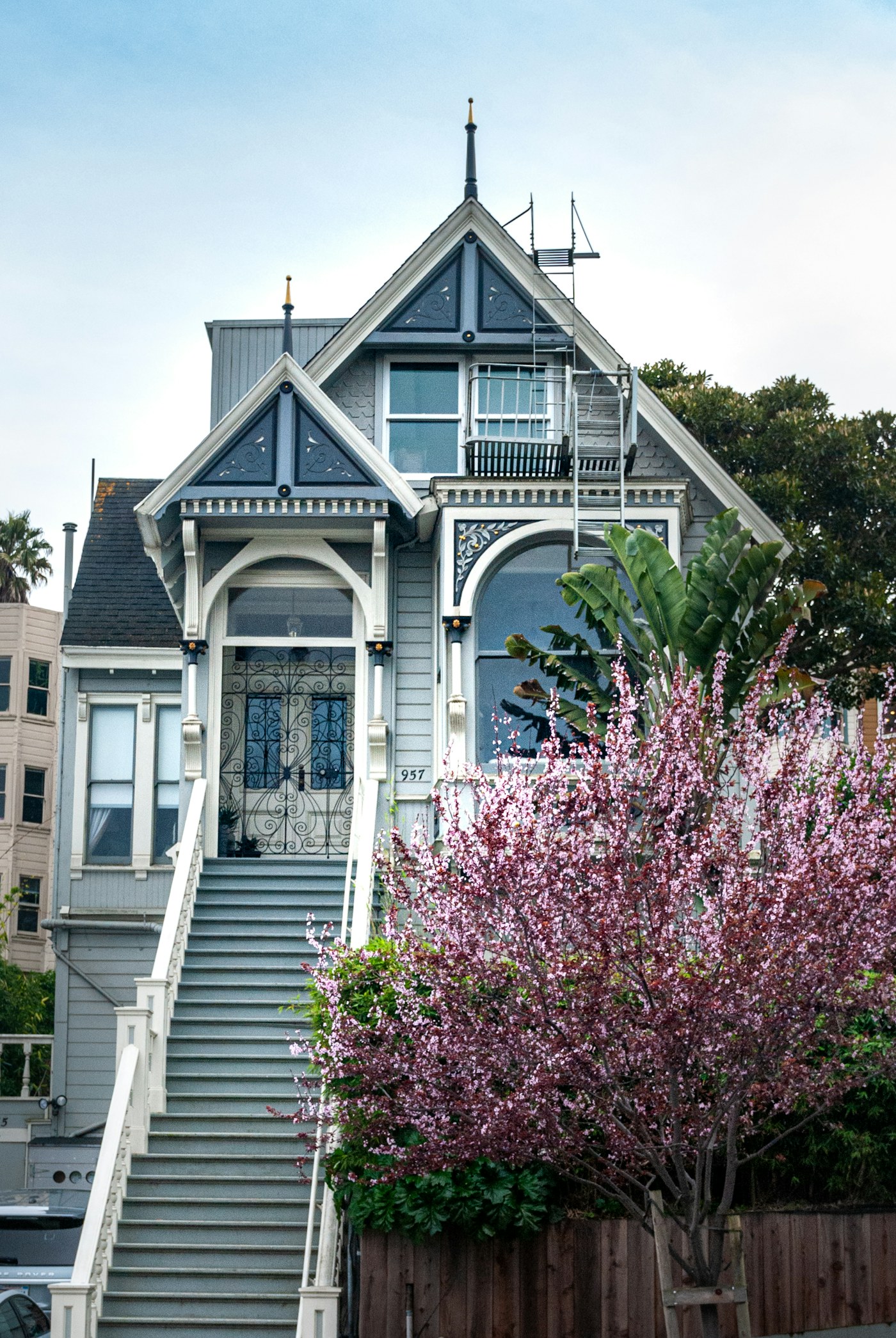 A classic San Francisco Victorian home
